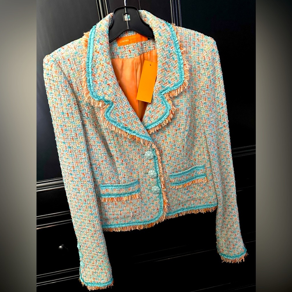 Cynthia Steffe Blazer. Fitted style. Size medium.